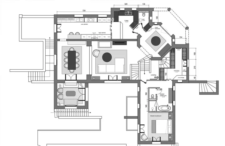 Interior designer layout